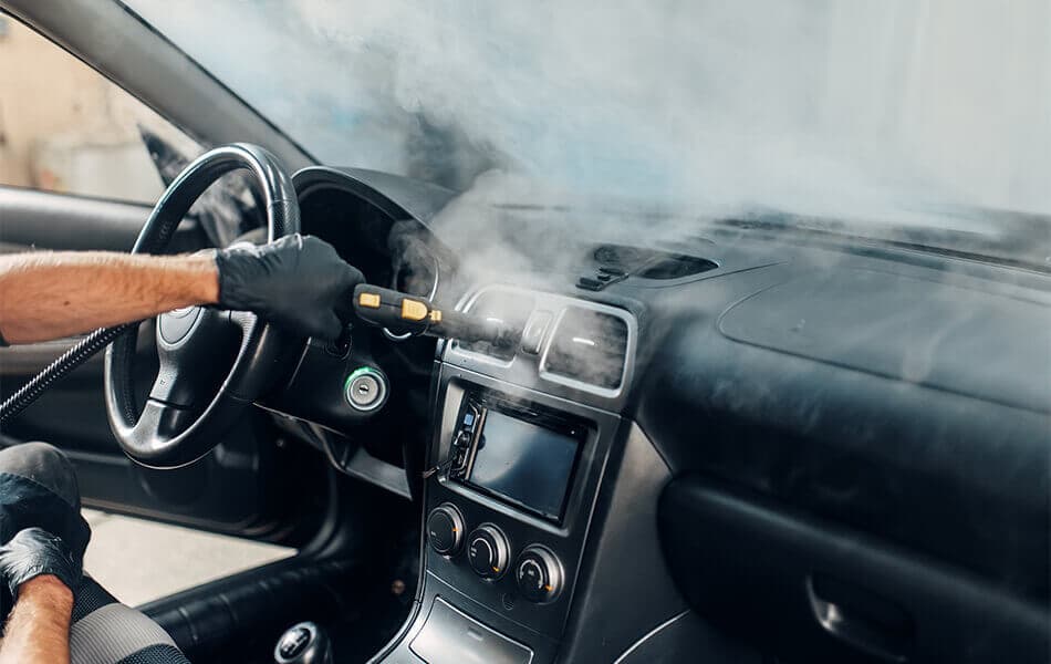 Steam Cleaning Car Interiors and Exteriors